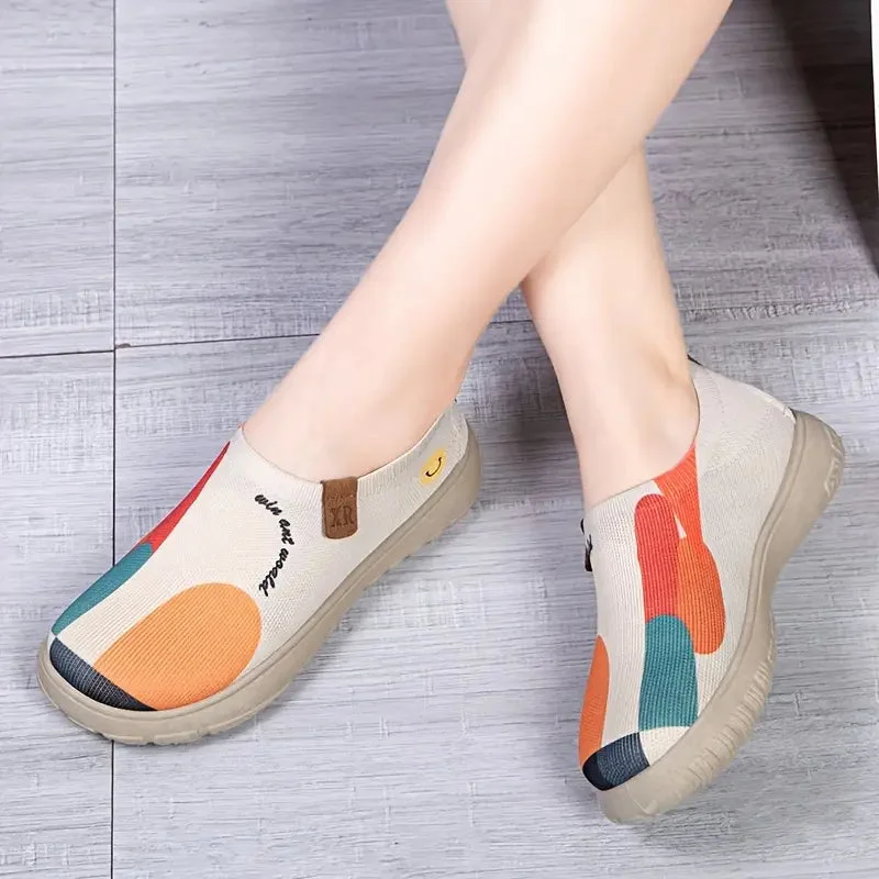 Happy Hue Slip Ons