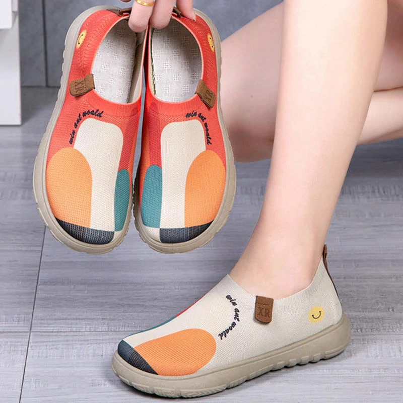 Happy Hue Slip Ons