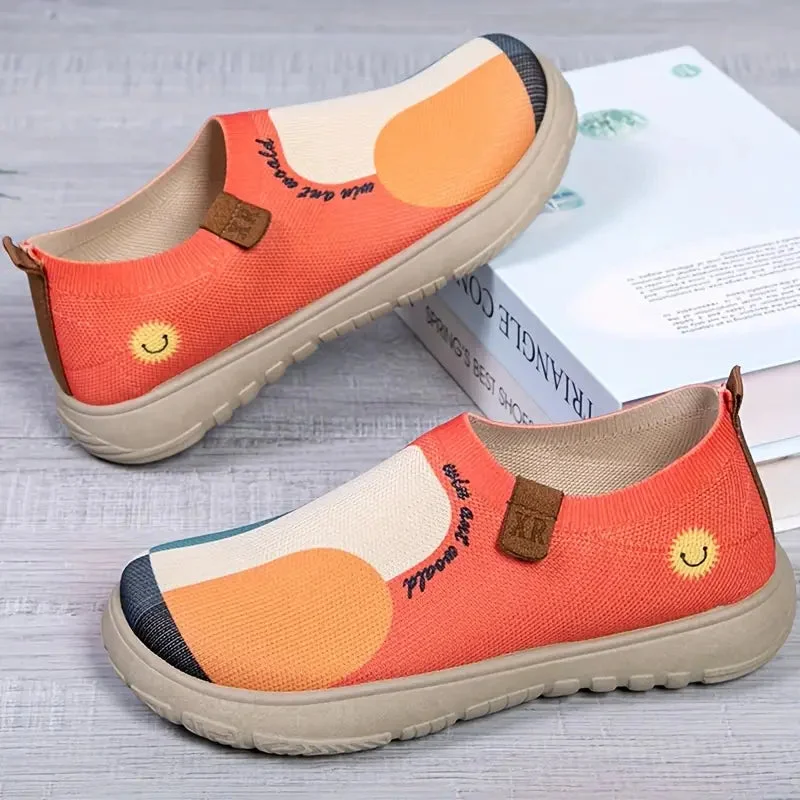 Happy Hue Slip Ons
