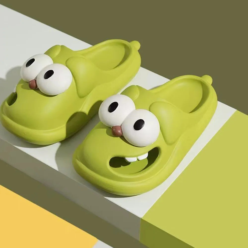 Kissing Slippers — Cloud Slides