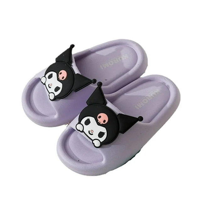 Kuromi Slippers — Cloud Slides