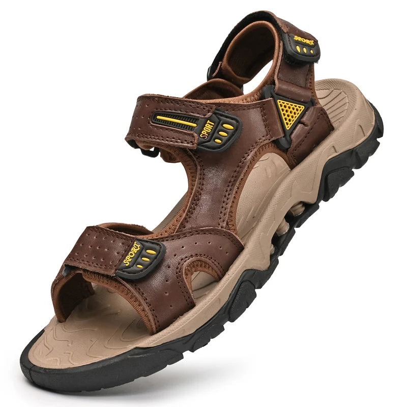Leather Comfy Sandals