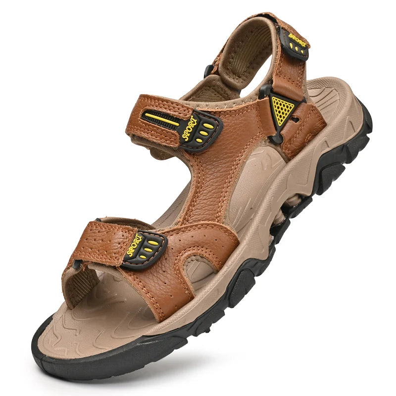 Leather Comfy Sandals
