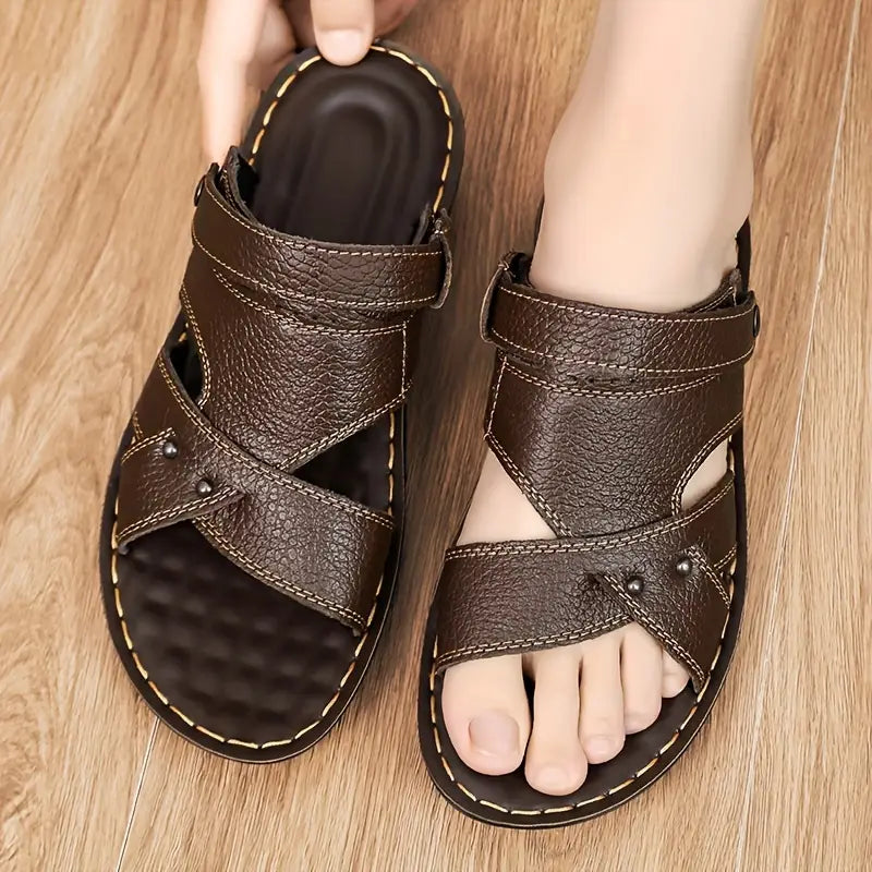 Leather Non-Slip Sandals