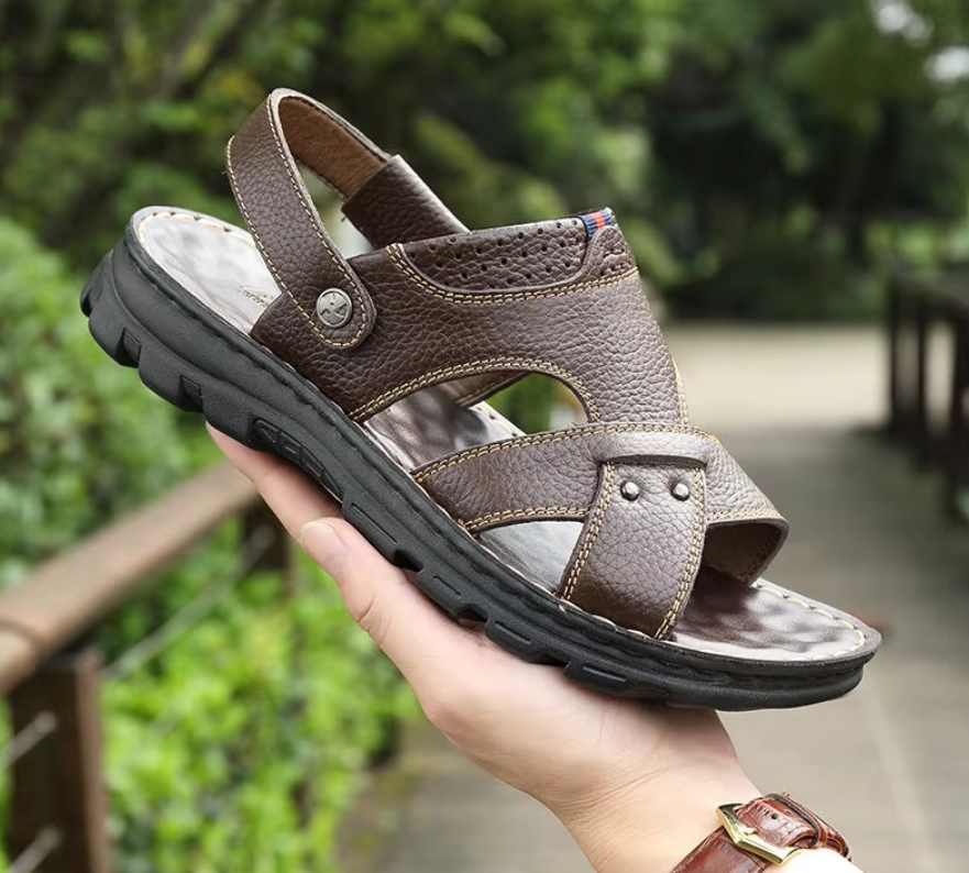 Leather Non-Slip Sandals