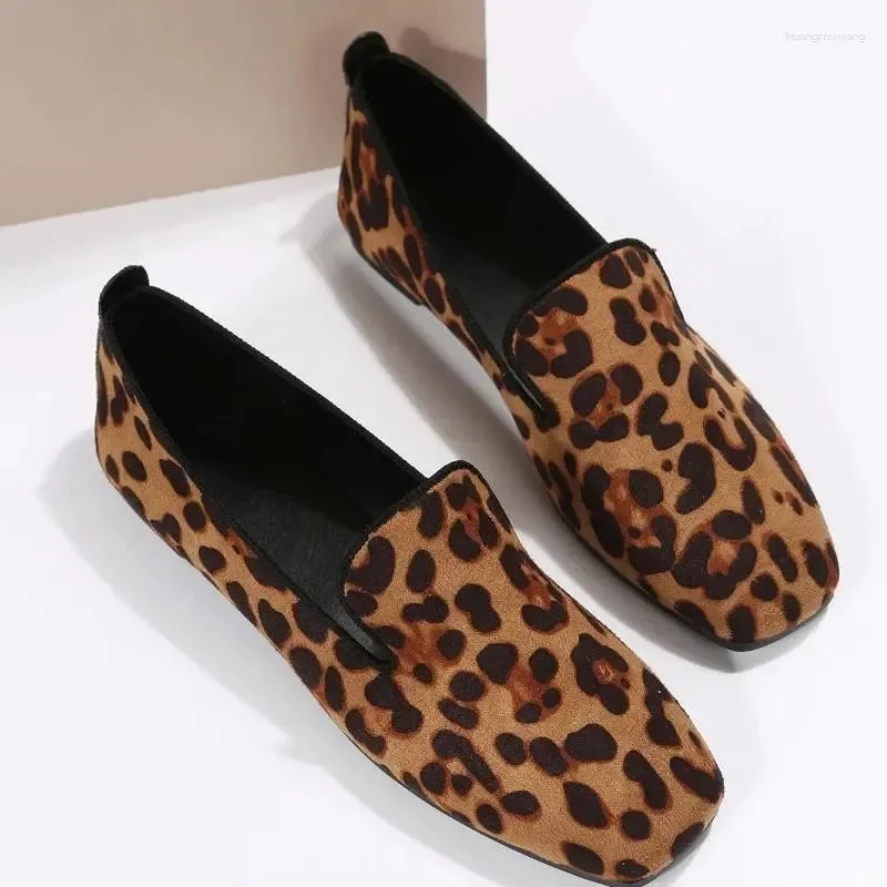 Leopard Flat Shoes