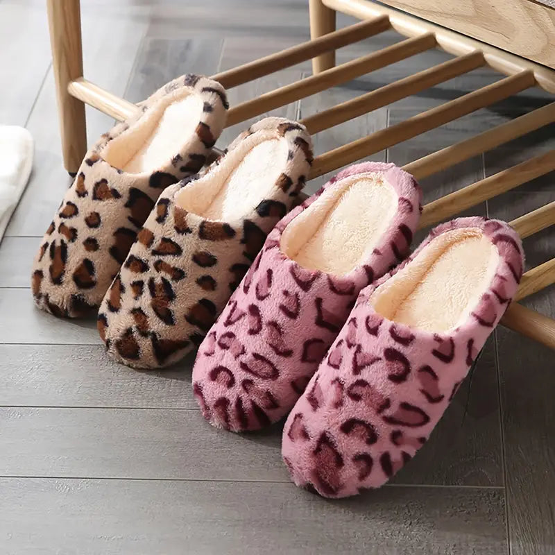 Leopard Pattern Slippers