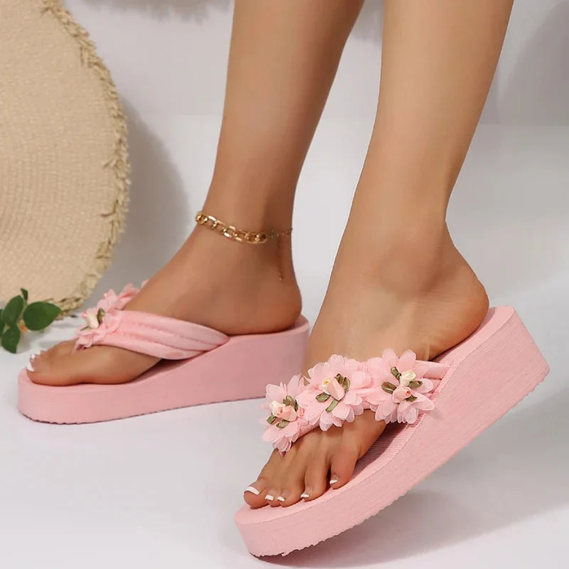 Maisie Blossom Flip Wedges