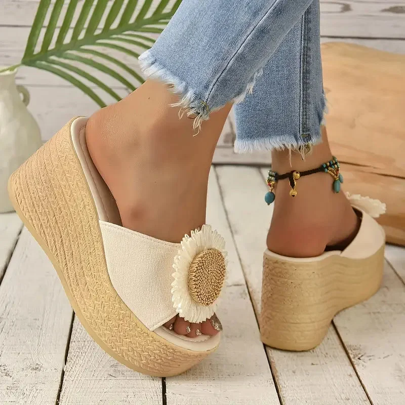Marigold Bloom Wedges