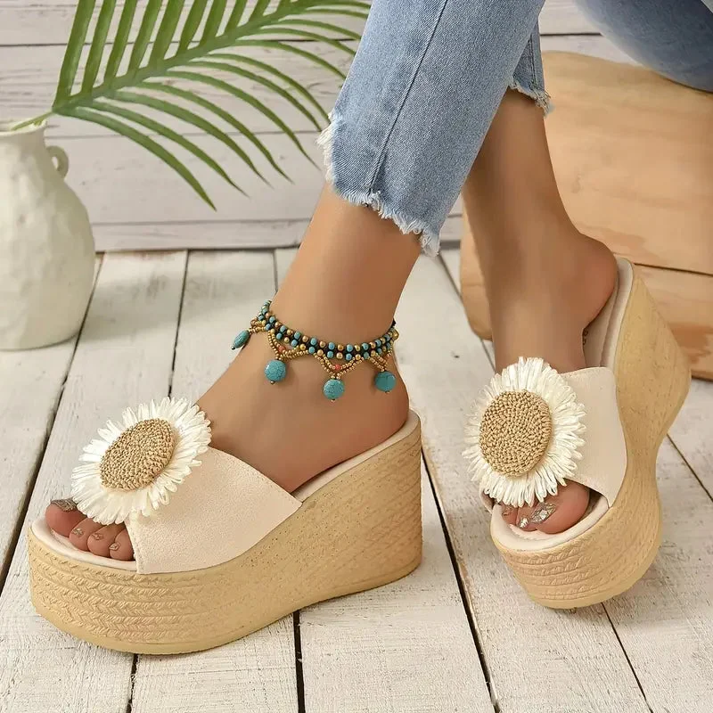 Marigold Bloom Wedges