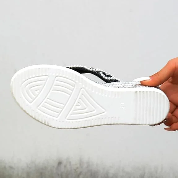 Marina Pearl Wedge Flipflops