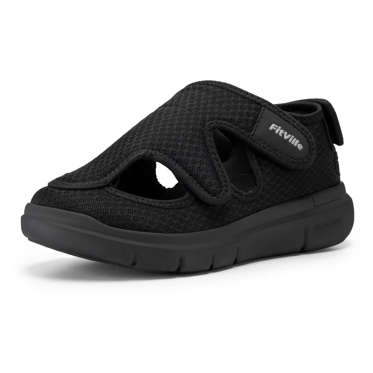 Men Wide Fit Diabetic Sandals — Cloud Slides