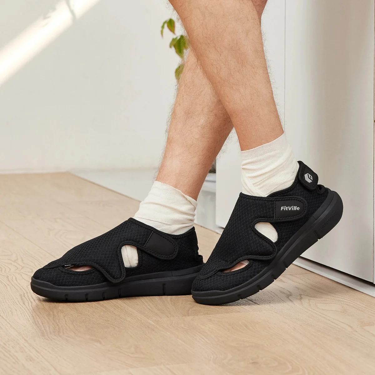 Men Wide Fit Diabetic Sandals