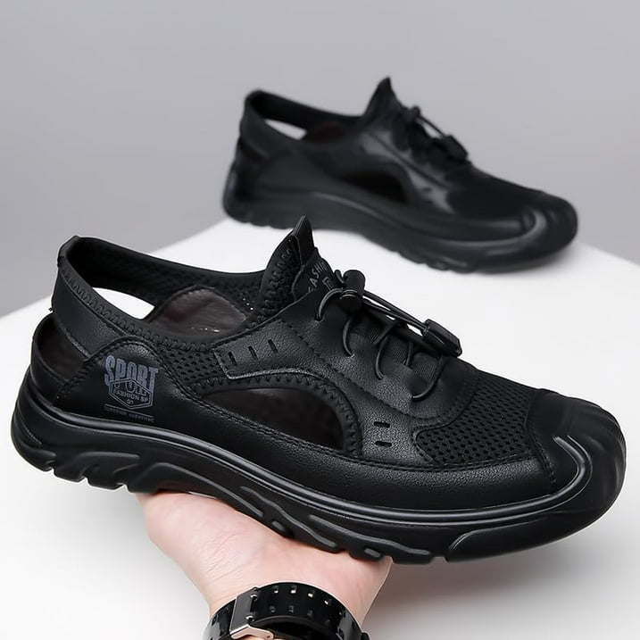 Mesh Shallow Shoes — Cloud Slides