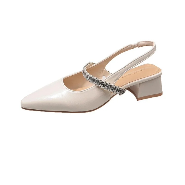 Milan Sparkle Slingbacks — Cloud Slides