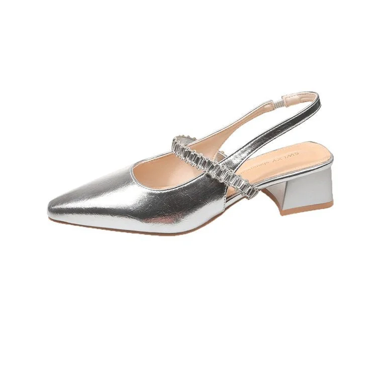 Milan Sparkle Slingbacks