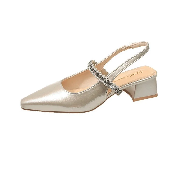 Milan Sparkle Slingbacks