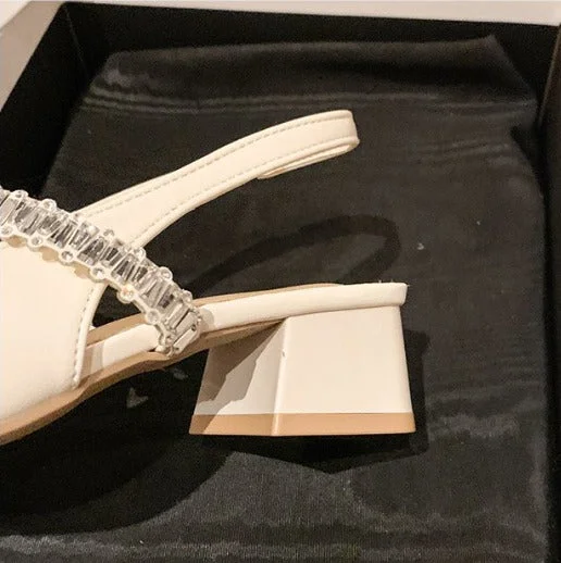 Milan Sparkle Slingbacks