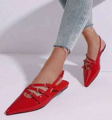Odette Strap Flats