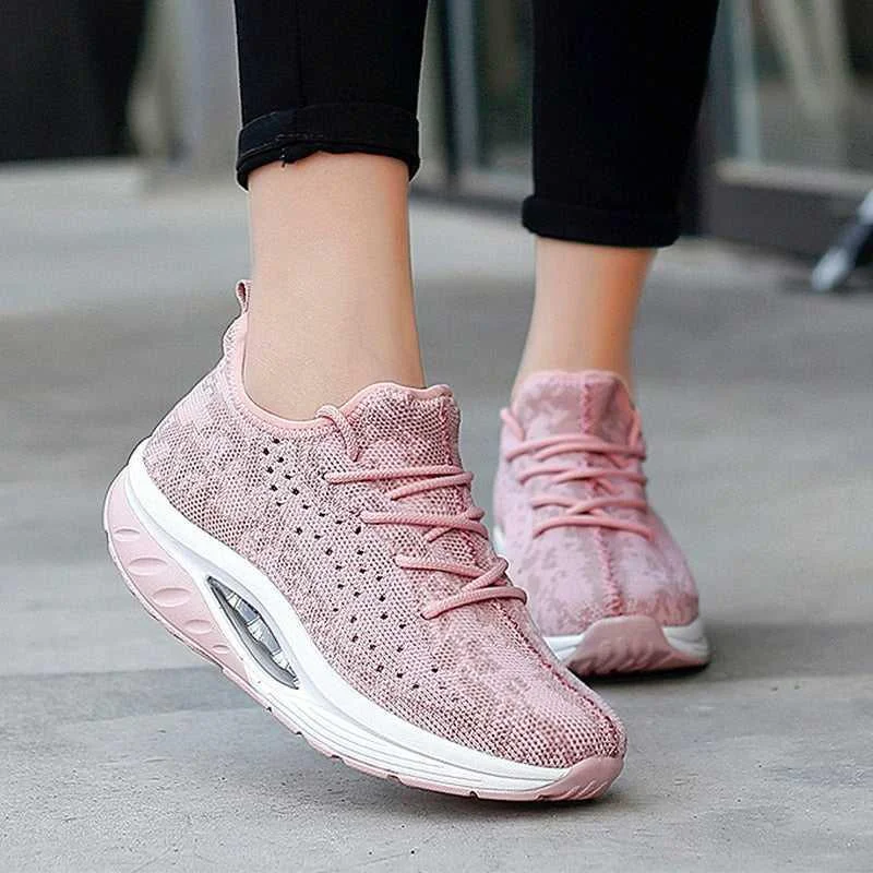 Lace up Orthopedic Shoes — Cloud Slides