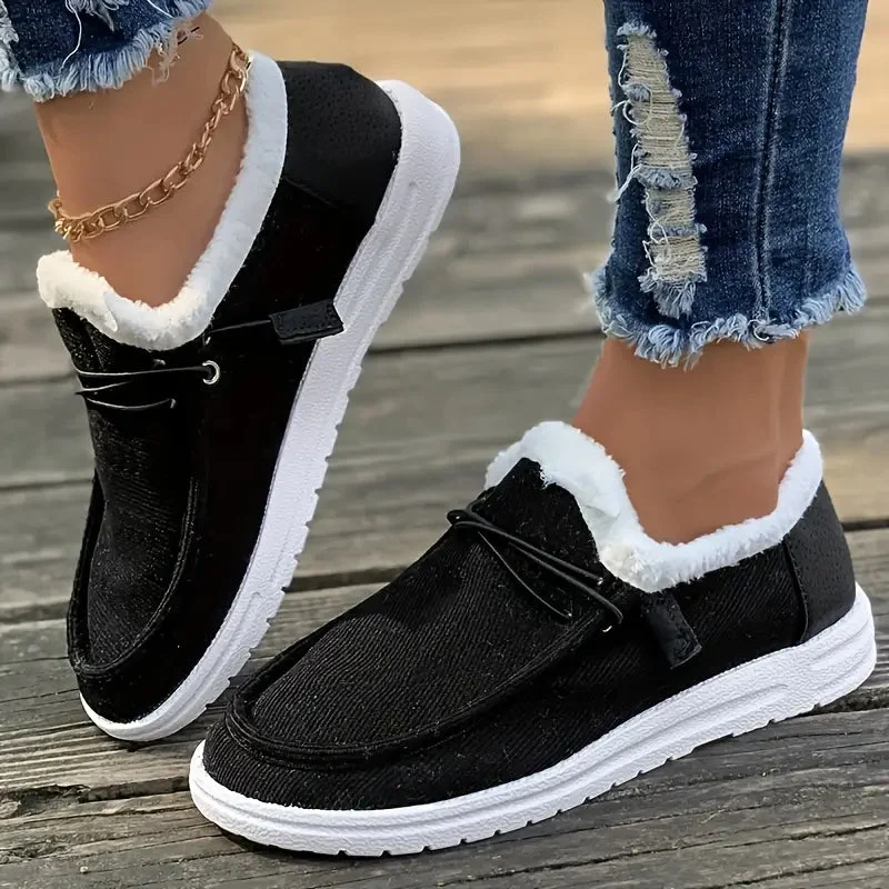 Orthopedic Fur Loafers