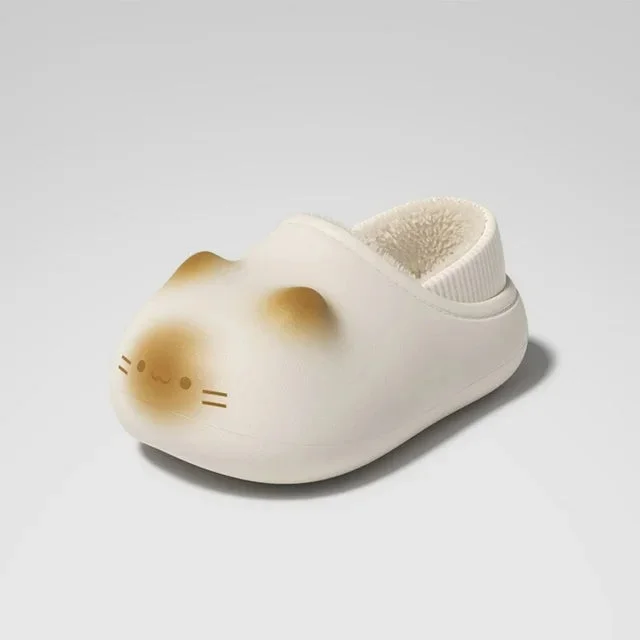 Paw Print Slippers — Cloud Slides