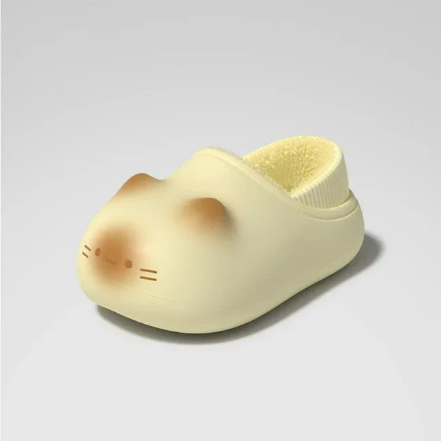 Paw Print Slippers