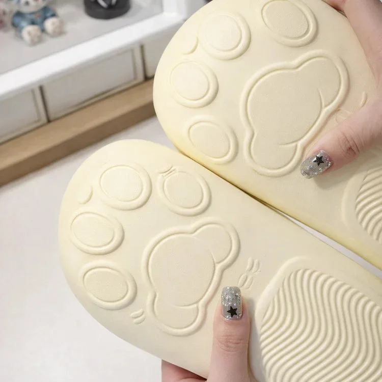 Paw Print Slippers