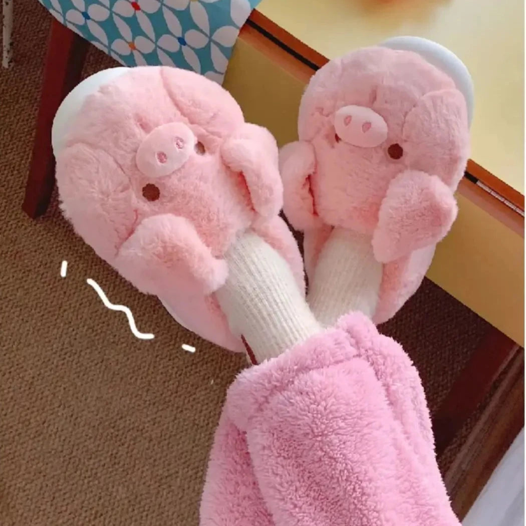 Cow Warm Slippers — Cloud Slides