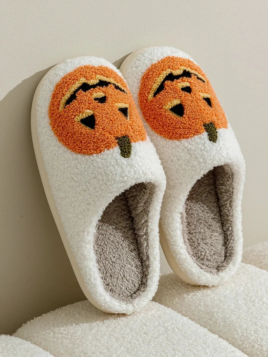 Pumpkin Halloween Slippers