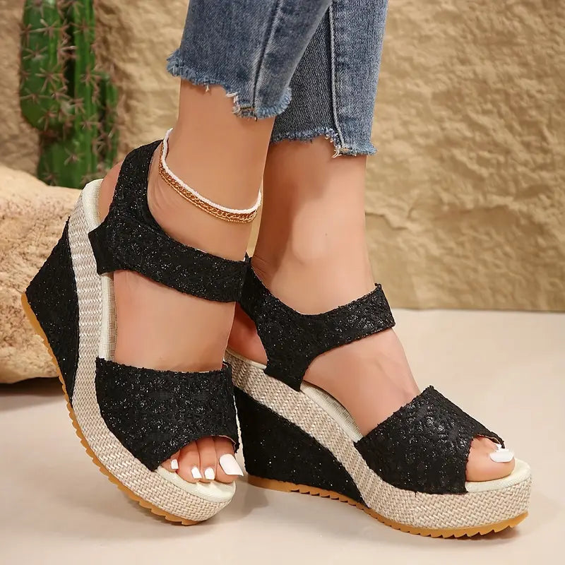 Queen Wedge Espadrille
