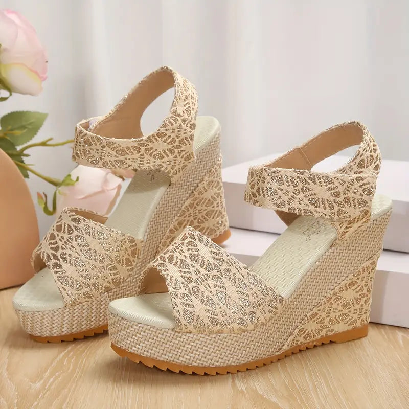 Queen Wedge Espadrille