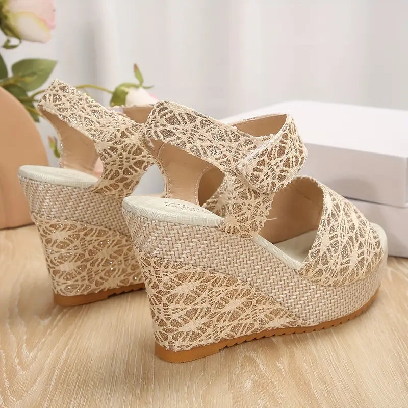 Queen Wedge Espadrille