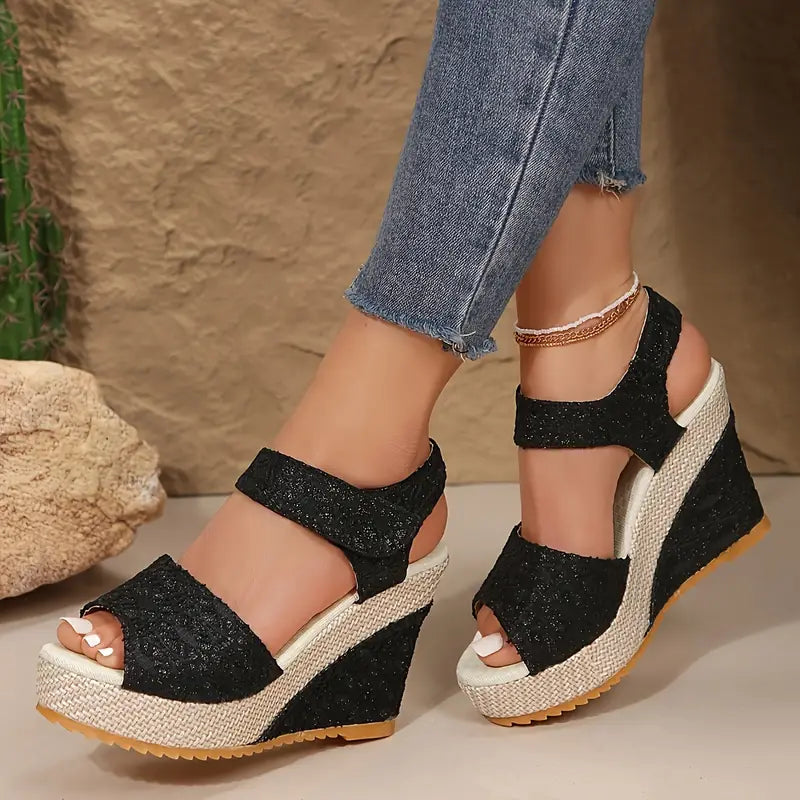 Queen Wedge Espadrille