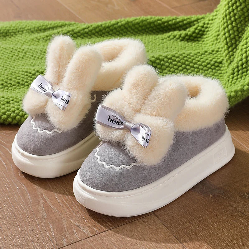 Rabbit Cotton Boots — Cloud Slides