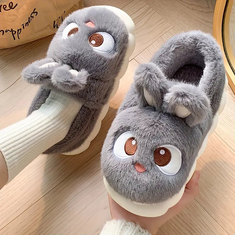 Rabbit Plush Slippers