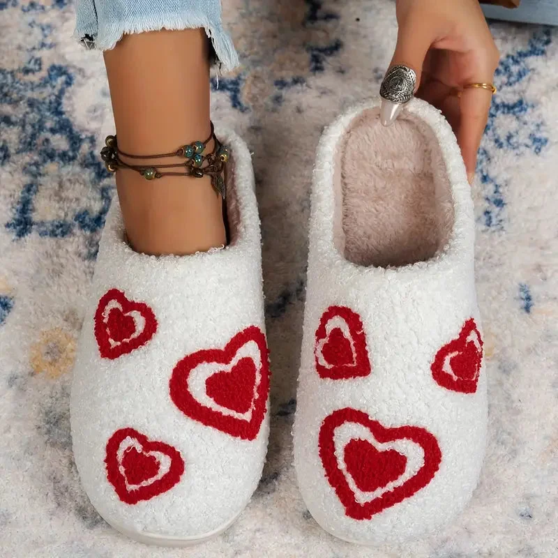 Red Heart Slippers