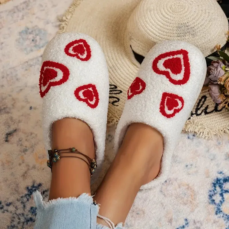 Red Heart Slippers