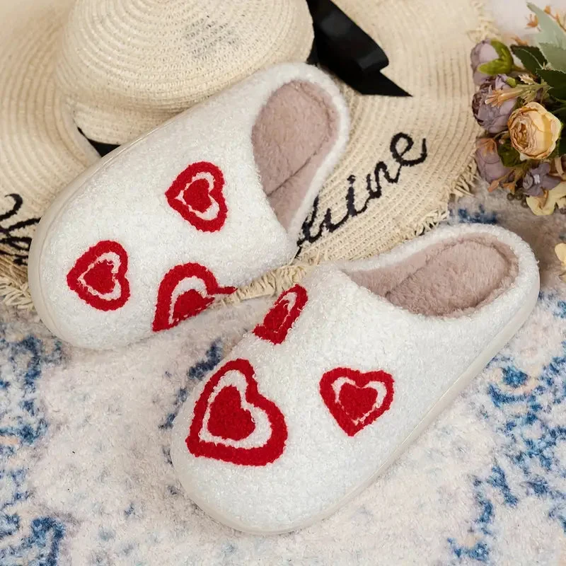 Red Heart Slippers