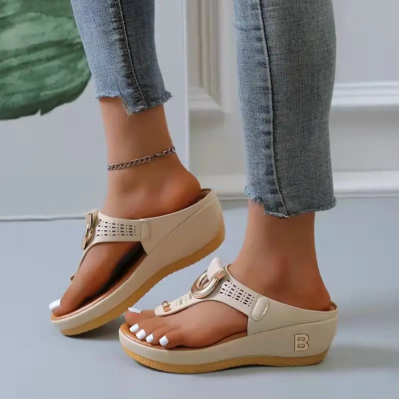 Ring Wedge Sandals