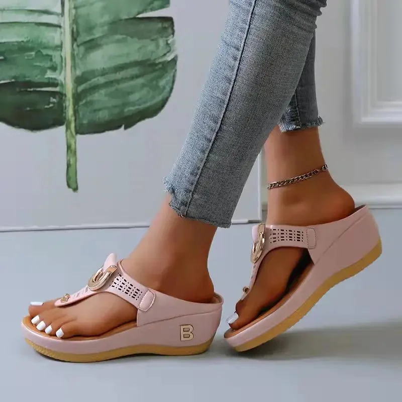 Ring Wedge Sandals