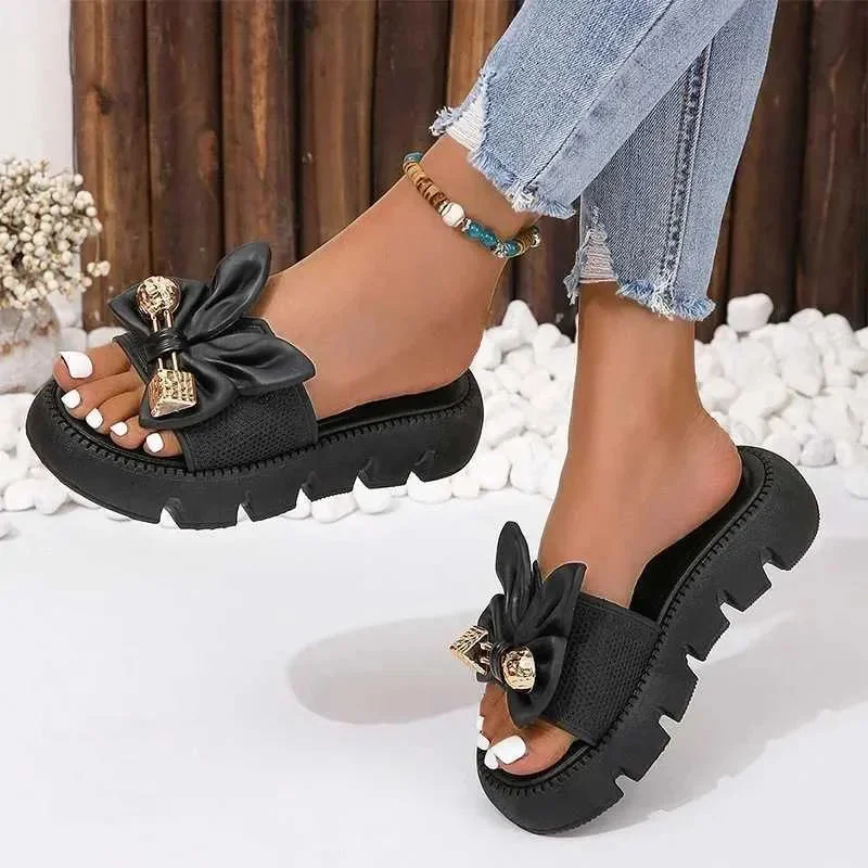 Roxanne Bow Slides