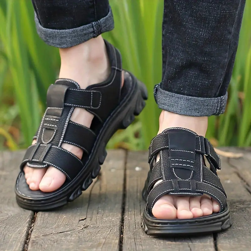 Rubber Sole Sandals — Cloud Slides