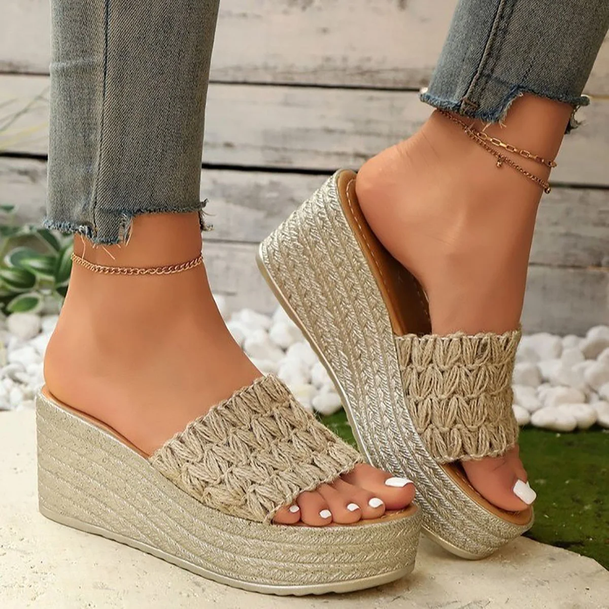 Seraphina Wedge Sandals