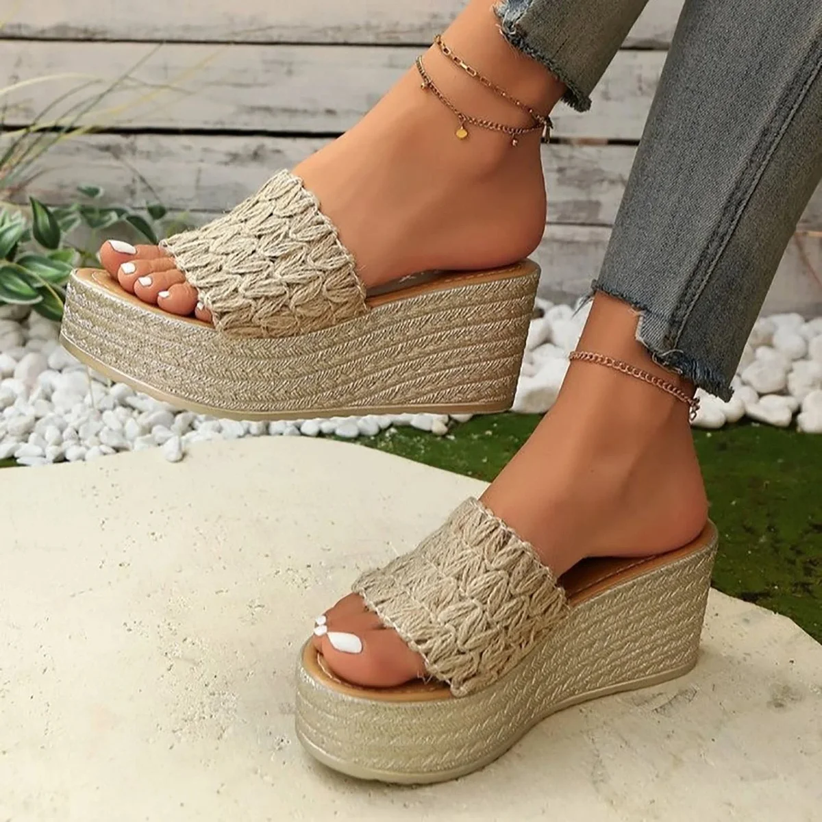 Seraphina Wedge Sandals