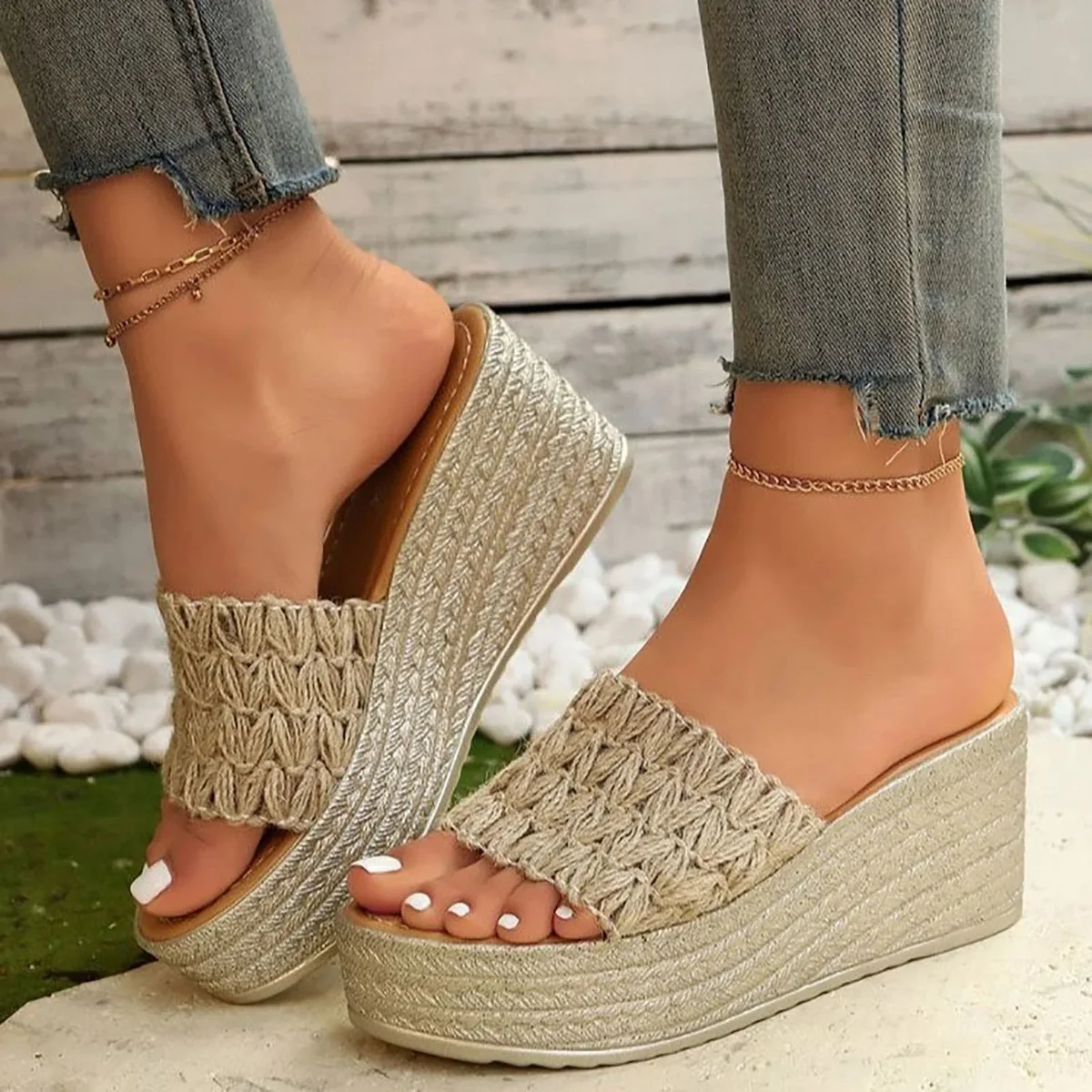 Seraphina Wedge Sandals