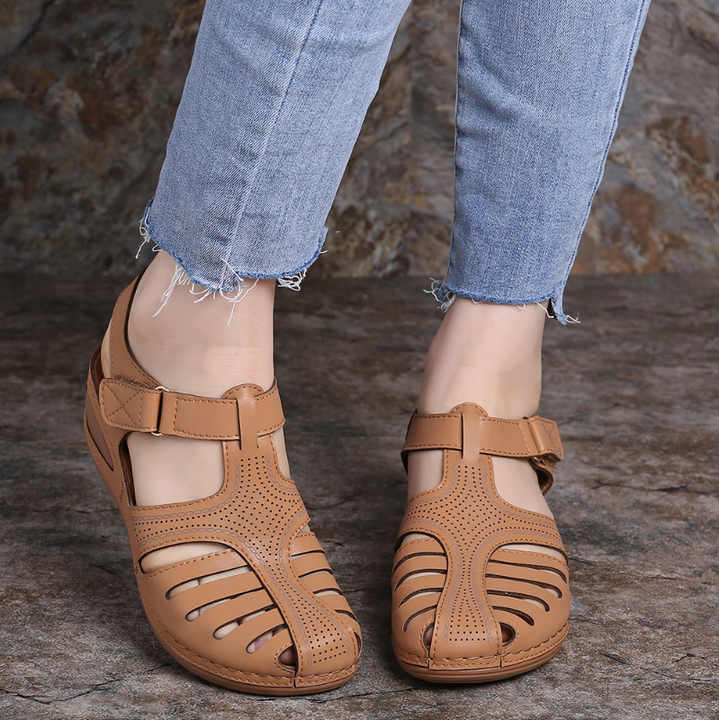 Soft Footed Wedge Shoes — Cloud Slides