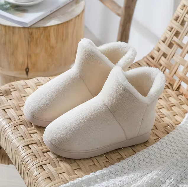 Soft Fur Cloud Boots — Cloud Slides
