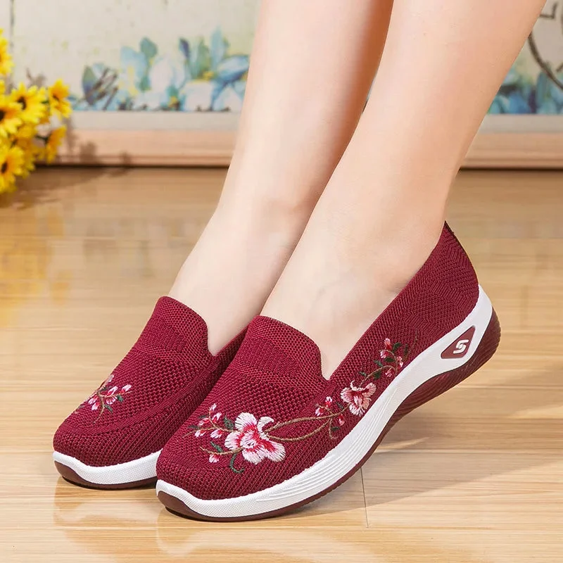 Spring Walking Slip On Shoes