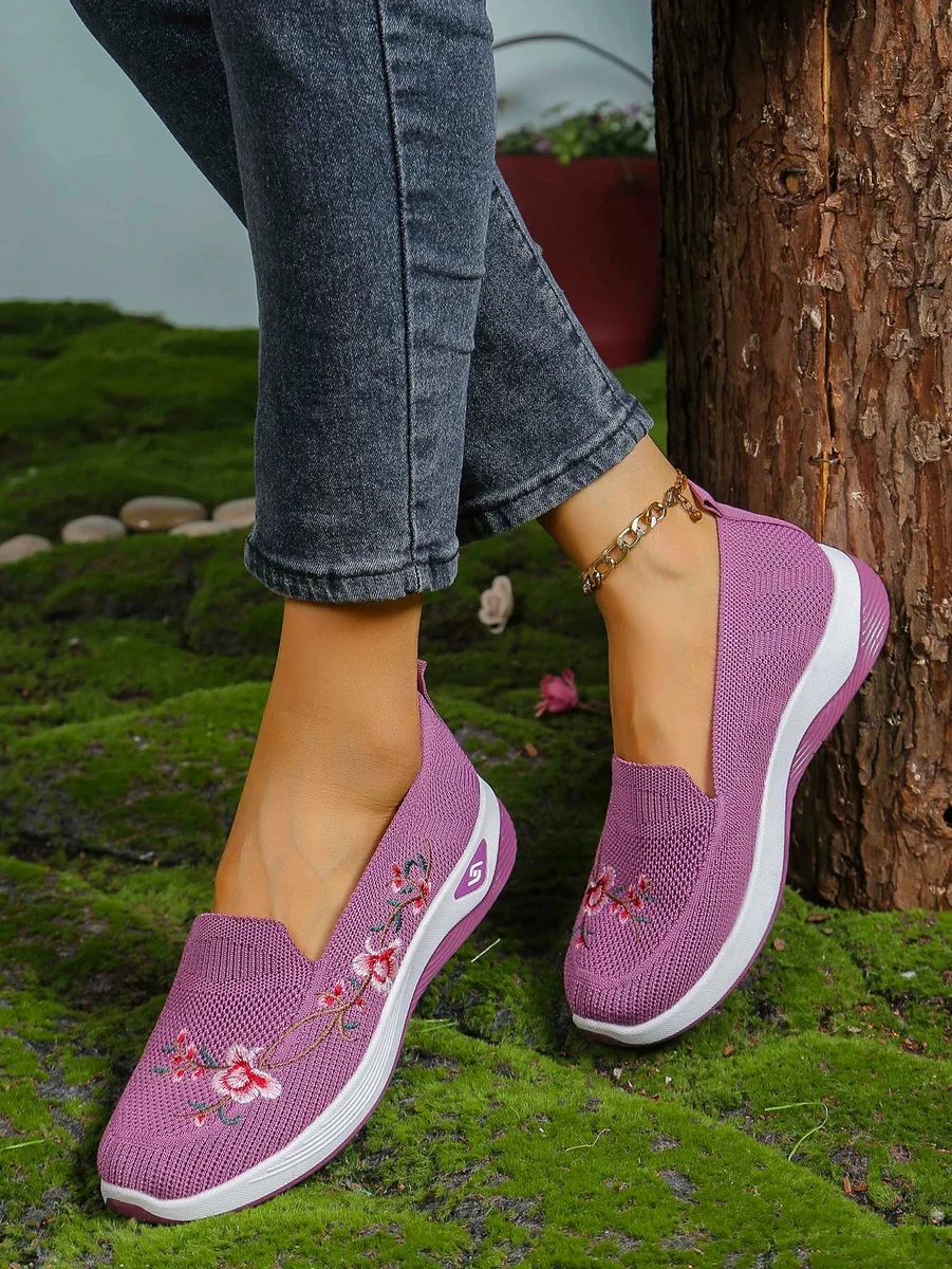 Spring Walking Slip On Shoes